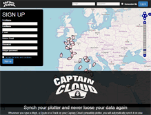 Tablet Screenshot of captaincloud.com